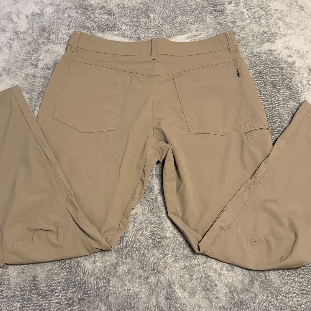 Swiss Tech Mens Khaki Cargo Pants 38W x 32L Nylon Spandex Outdoor Casual - Picture 2 of 6